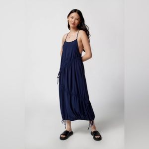 UO Iris Cinched Midi Dress